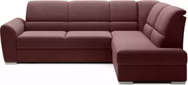 Kampinė sofa Siber su patalynės dėže, audinys Lukso 24