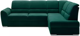 Kampinė sofa Siber su patalynės dėže, audinys Nube 35