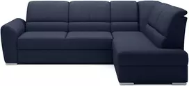Kampinė sofa Siber su patalynės dėže, audinys Poco 40