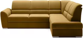 Kampinė sofa Siber su patalynės dėže, audinys Nube 45