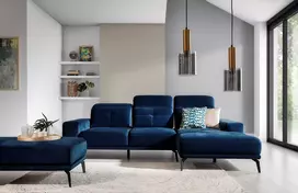 Kampinė sofa Torrense, audinys Monolith 77