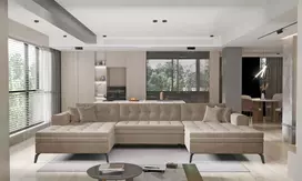 Kampinė sofa Vertizo, audinys Nube 20