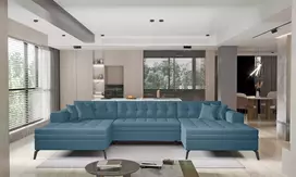 Kampinė sofa Vertizo, audinys Savoi 38