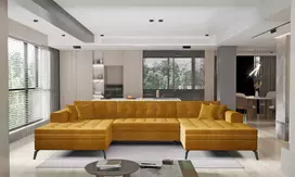 Kampinė sofa Vertizo, audinys Nube 45
