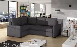 Kampinė sofa Corona su patalynės dėže, audinys Inari 96, Soft 29