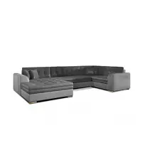 Kampinė sofa Damario, audinys Monolith 97, Monolith 84