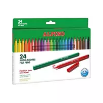 Flomasteriai ALPINO 24sp
