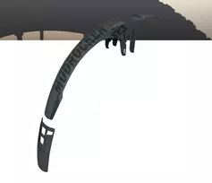 Galiniai purvasaugiai SKS 27,5"-29" MUDROCKER