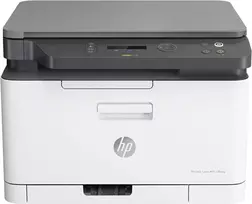 HP spalvotas lazerinis MFP 100 serijos spausdinimas: iki 18 ppm juodos spalvos ir 4 ppm spalvotas; Iki 600 x 600 x 2 bitų dpi; Iki 20 000 puslapių per mėnesį darbo ciklas; 128MB RAM