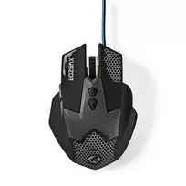 Pelė Nedis GMWD200BK Gaming Mouse Black