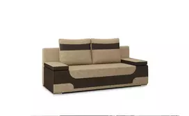 Sofa - lova Area su patalynės dėže beige, Berlin 03, Soft 66
