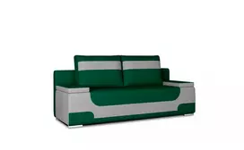 Sofa - lova Area su patalynės dėže žalia, Monolith 37, Monolith 84