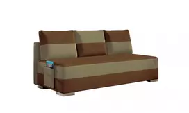 Sofa - lova Atila su patalynės dėže ruda, Alova 12, Alova 66