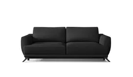 Sofa - lova Megis su patalynės dėže juoda, Inari 100