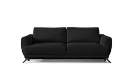 Sofa - lova Megis su patalynės dėže juoda, Mat Velvet 99