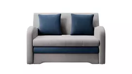 Sofa - lova Ario su patalynės dėže pilka, Nube 3, Nube 40