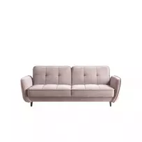 Sofa - lova Bellis su patalynės dėže rausva, Gojo 101