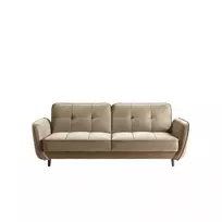 Sofa - lova Bellis su patalynės dėže ruda, Nube 20