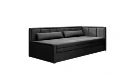 Sofa - lova Fulgeo su patalynės dėže pilka, Poco 4, Poco 10