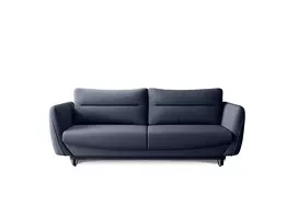 Sofa - lova Silva su patalynės dėže mėlyna, Poco 40