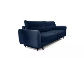 Sofa - lova Silva su patalynės dėže mėlyna, Velvetmat 40