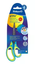 Žirklės GRIFFIX "R" 15cm neon melsvos