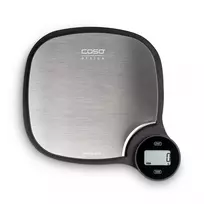 Caso Kitchen EcoMaster svarstyklės Maksimalus svoris (talpa) 5 kg, gradacija 1 g, nerūdijantis plienas
