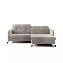 Kampinė sofa Lorelle su patalynės dėže, audinys Paros 02