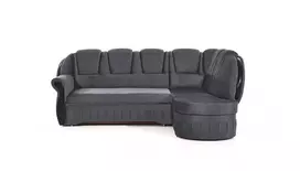 Kampinė sofa Lord su patalynės dėže, audinys Nube 6