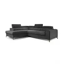 Kampinė sofa Laurence su patalynės dėže, audinys Dora 96