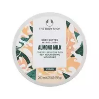 The Body Shop Almond Milk Body Butter - Vyživující a hydratační tělové máslo, 200ml
