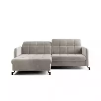 Kampinė sofa Lorelle su patalynės dėže, audinys Paros 02