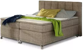 Continental lova su patalynės dėže Basilio 180X200, beige, audinys Berlin 03