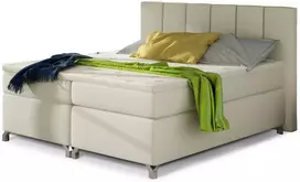 Continental lova su patalynės dėže Basilio 180X200, beige, audinys Soft 33