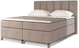 Continental lova su patalynės dėže Basilio 140X200, beige, audinys Dora 22