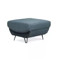 Pufas Silva, mėlynas, audinys Velvetmat 100