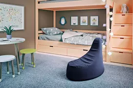 Sėdmaišis Berry, Mėlyna
