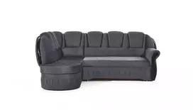 Kampinė sofa Lord su patalynės dėže, audinys Nube 6