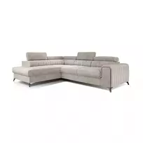 Kampinė sofa Laurence su patalynės dėže, audinys Dora 21