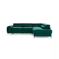Kampinė sofa Laurence su patalynės dėže, audinys Monolith 37