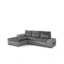 Kampinė sofa Ottavio su patalynės dėže, audinys Soro 93, Soro 83