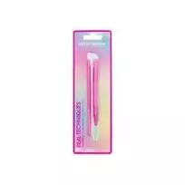 Real Techniques Neon Dream Painted Liner + Brow Duo Brush - Štětec, 1.0ks