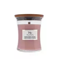 Aromatinė žvakė Woodwick Pressed Blooms & Patchouli, 609 g