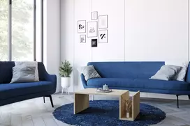 Kavos staliukas, Hanah Home, Sapphire Oak, 86,8 x 32,4 x 50, cm