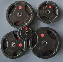 Guma trauktas svoris Prove 31mm 10kg (su nerūdijančio plieno įvore)