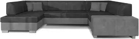 Kampinė sofa Havana su patalynės dėže, audinys Dora 96, Dora 90