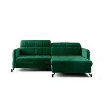 Kampinė sofa Lorelle su patalynės dėže, audinys Kronos 19