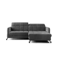 Kampinė sofa Lorelle su patalynės dėže, audinys Paros 06