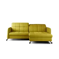 Kampinė sofa Lorelle su patalynės dėže, audinys Omega 68