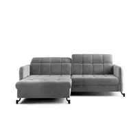 Kampinė sofa Lorelle su patalynės dėže, audinys Paros 05